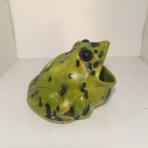 70’s Vintage Frog Sponge Holder